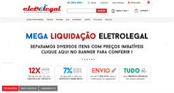 Desktop Screenshot of eletrolegal.com.br