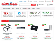 Tablet Screenshot of eletrolegal.com.br